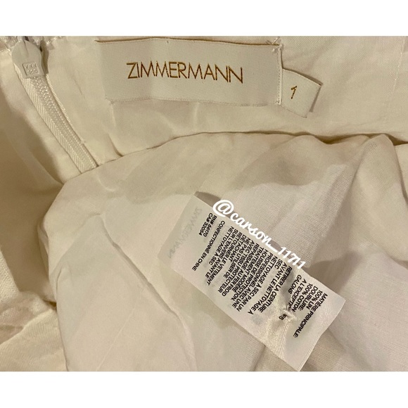 Zimmermann Super Eight Safari Mini Dress AU1 - Picture 9 of 11